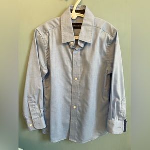 Nordstrom Boys Button Down Light Blue Shirt , Size 5
